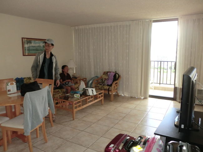 １ベッドルームマウンテンビューです。<br />３泊で１０万くらいでした。<br />お部屋の掃除は３日に一度、メイドは食器を洗いません、等のお知らせが部屋に置いてありました。英語表示だけだったので、日本語だけの方には通じるのかな？トラブルにならないのかな？と思いました。<br />毎日のサービスはシーツ・タオルの交換、ゴミ捨てくらいです。