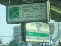 7:52　荒川沖駅に着きました。（上野駅から1時間2分）

駅周辺には、大学・高校・研究所などがあり大勢の乗客が降りて行きました。