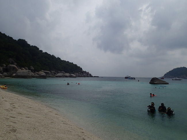 ついた頃はこんなにすいていました。