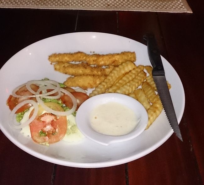 チキンフライセット１つと