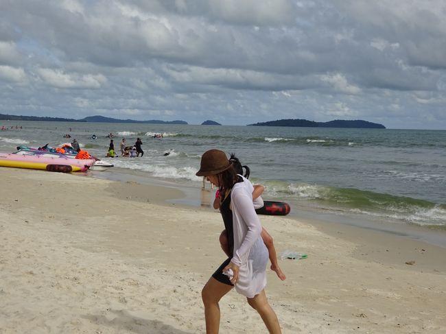 海辺に別れを告げ