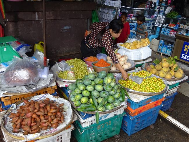 新鮮な果物類や