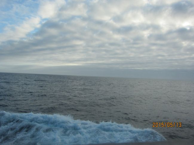 出航しました。