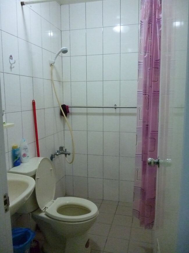 バスルームはとても清潔。