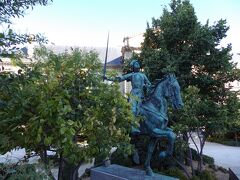 ジャンヌダルクの像