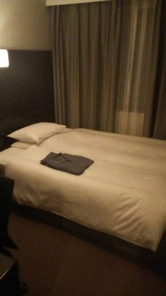 ベッドも思ってたより広いし