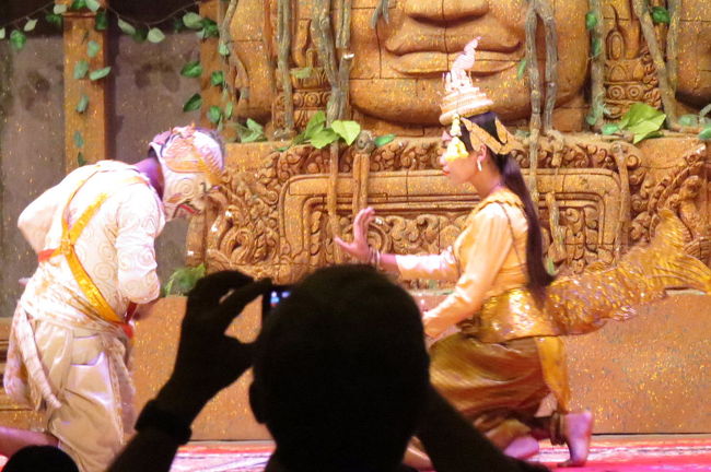 ちょっと、手前のオジサン、オツムが邪魔なんだけど〜・・・。プンプン。