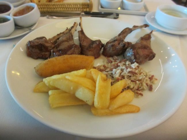 ラムチョップメイン