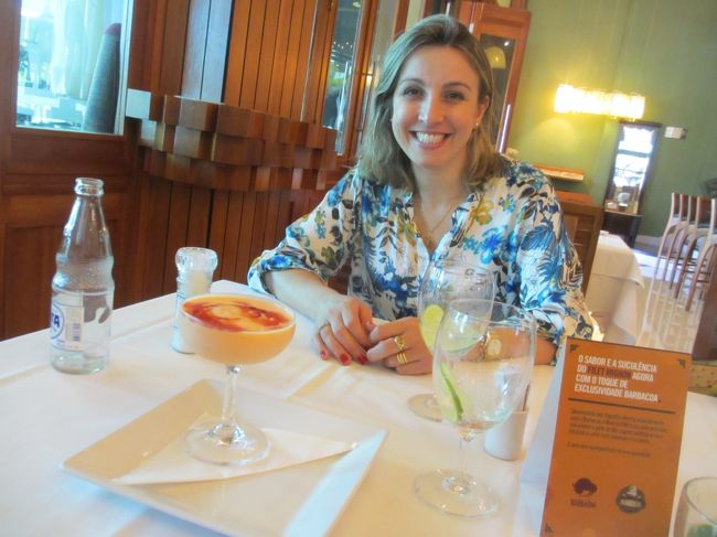 クリーム・デ・パパイアを注文して