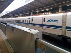 　車を運転しない人(筋金入りのペーパー)なので、旅行は基本鉄道です。
　自動運転技術が実用化されれば、あるいは車で行くこともあるかもしれませんが。

　9時台の東京駅。
　ラッシュの先手を打って動いているのですがやはり人は多い。
　当日自由席券の窓口に黒山の人だかりで、ちょっと驚きました。

　新幹線の到着を告げるアナウンスに『安全柵の内側でお待ちください』と言われ、『安全柵の外側に出る客を想定しているのか…』と、東海道新幹線の安全意識の高さに驚かされました。

　…ええ、あの事件があった後でしたからね。