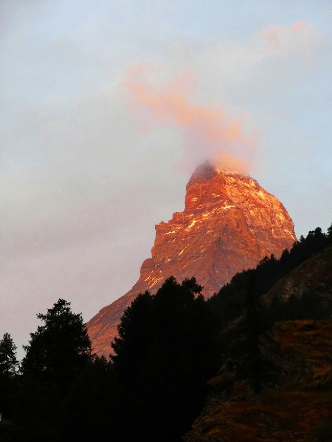 今日のマッターホルン