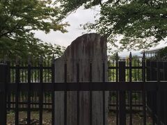 現在は、上杉神社に祀られているので碑文が残るのみです。