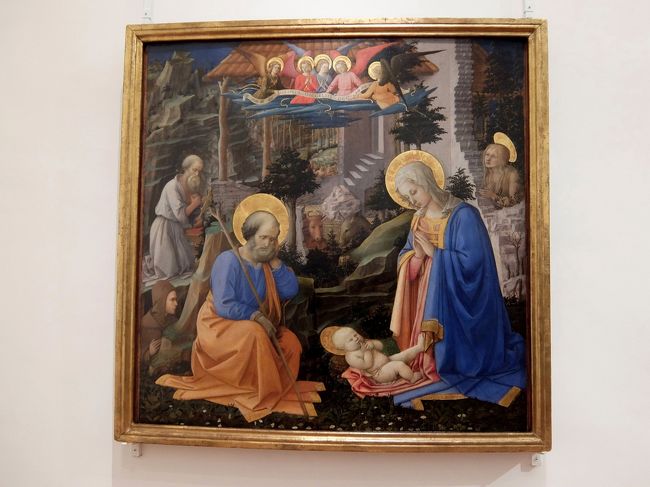 そしてフィリッポ・リッピです。<br />「幼子キリストの礼拝」<br />１４５５年ころの作品です。<br /><br />リッピはボッティチェリの師匠です。