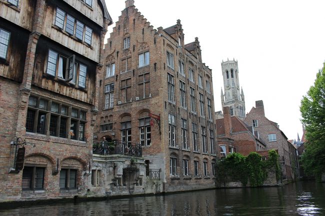 最後に鐘楼を眺め、運河クルーズは終わりました。<br /><br />運河から見る景色ってまた違って面白かった♪<br />