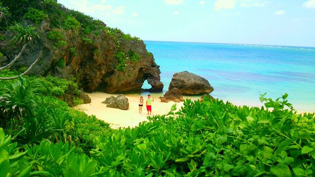 池間のハートロックが見たかったんです！<br /><br /><br />わーい☆おっちゃんにスゴくいい写真<br />撮ってもらった〜.+:｡ ヾ(◎´∀｀◎)ﾉ ｡:+.<br />