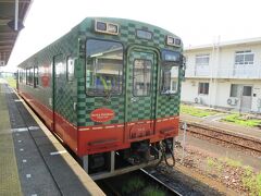 14:45　下館駅に着きました。（茂木駅から1時間22分）

下館駅でJR水戸線に乗換えます。