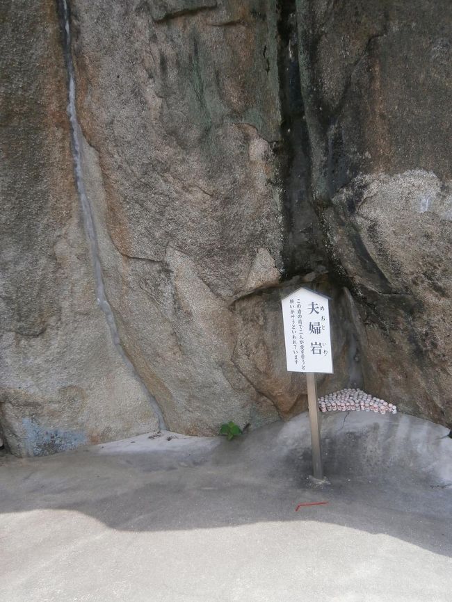 千光寺にあった岩です。