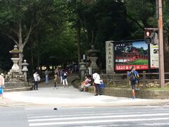 法隆寺を後に

奈良公園へ・・・駐車料金　1000円・・・・高い・・・