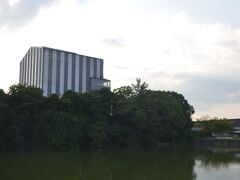 観音池からパシャリ。縞模様の建物が薬師寺東塔かこったもので、平成21年より解体修理で見れなかったです。なんと平成31年春頃完成予定。
ちなみに、薬師寺で唯一創建当時1300年前からある建物です。国宝です。
