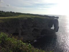 58号線を南下して万座毛へ。