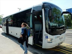 無事にリュブリャーナ駅前の長距離バスターミナルに到着。

運転手おにいちゃん、ありがとう！ヽ(*＾ω＾*)ﾉ

このあと、SUR SHANGHAIは軽い食事を摂ってから、今日のお宿へ直行。
お天気も上々のようなので、リュブリャーナ城へと行ってみようと思います。
