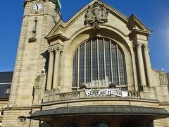 今回初めて、定刻通りに到着。
ルクセンブルク駅。