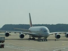 空港ではアシアナのＡ３８０もありました。