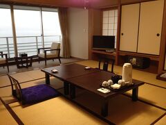 今宵のお宿は、和倉温泉のホテル海望です。
