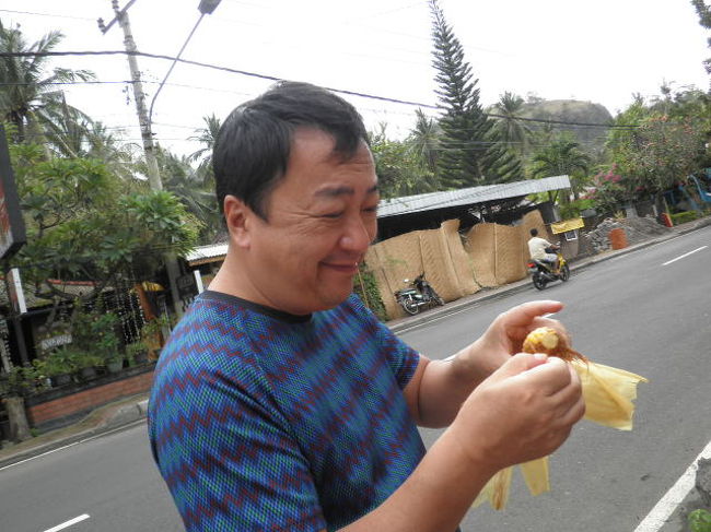 ご飯食べたあとでも　うれしそうです。