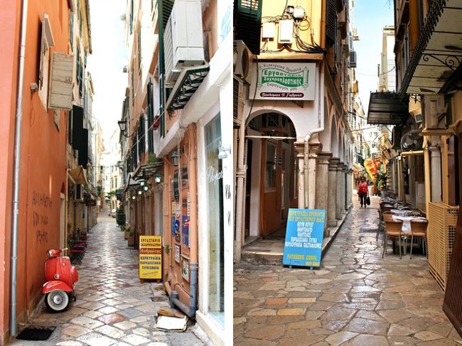 石畳の細い路地がたくさん。<br />ベネチアとか、ドブロブニクとか、そんな感じです。