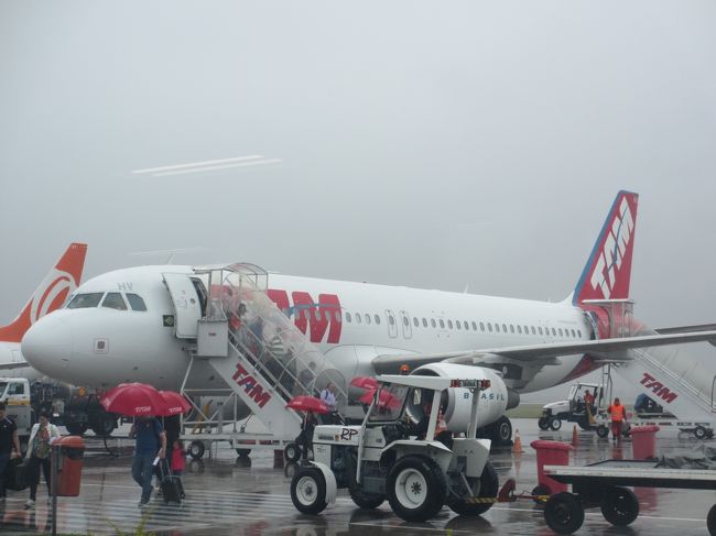 TAM サンパウロ・グアルーリョス行き