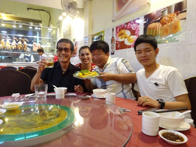 美味しい中華をご馳走になり