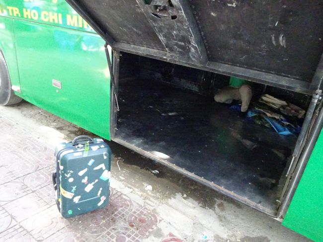 荷物の積み込みをしっかり確認して