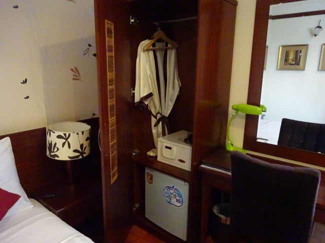 三ツ星なのにガウンもあり<br />オジンには十分