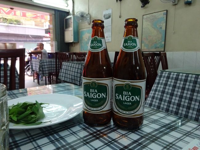 サイゴンビールで乾杯（何時ものパターン）