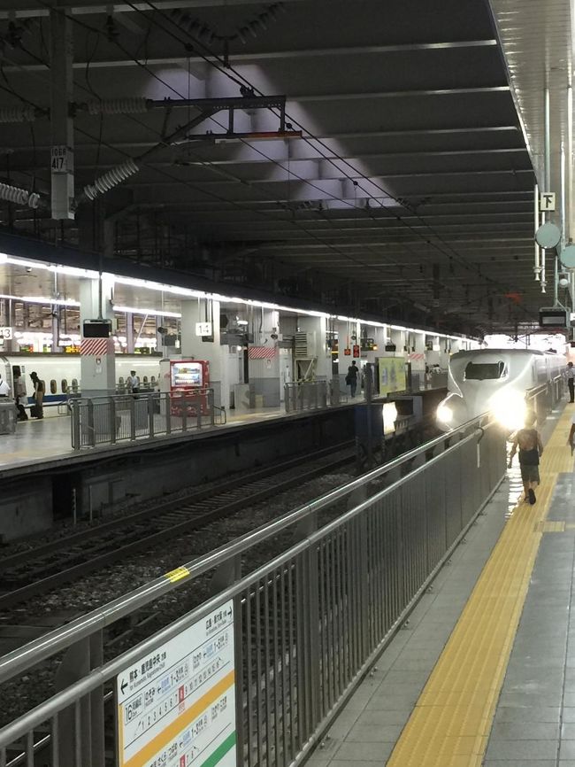 新幹線で博多から熊本へ。