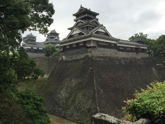 熊本城は三大名城のひとつ。