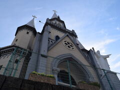 ホテルの横の「三浦町教会」に向かいました。