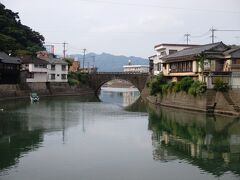 映画「男はつらいよ」の撮影現場にもなった
日南市・油津にある 堀川橋
