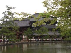 大仏様に会う前に　まず神社へ
