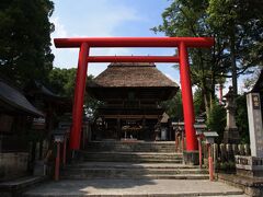 最後に寄ったのが青井阿蘇神社

本殿などが国宝に指定されてます。