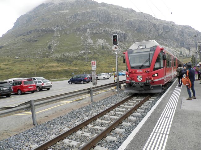 そして再びベルニナ線に乗って・・・。