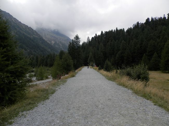 そんじゃぁ、<br />モルテラッチ氷河へ向け<br />ばもーーす！