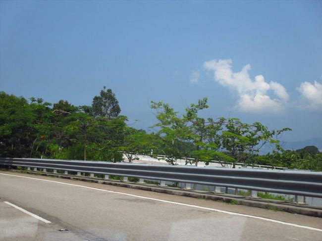 まもなく空港です。