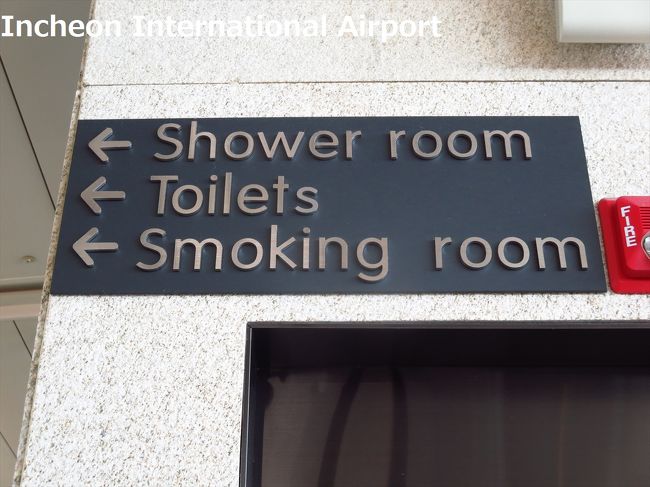 搭乗券を見せて、中へ。