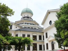 三国（坂井市）に入ってきました、、

三国のランドマーク「みくに龍翔館」の前を通り、、
http://www.ryusyokan.jp/about.html