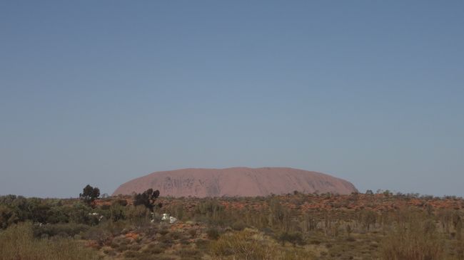 イマルング展望台で再びウルル鑑賞
