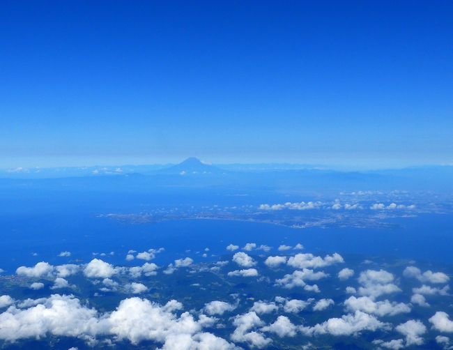 東京湾と富士山
