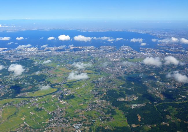 房総半島と東京湾