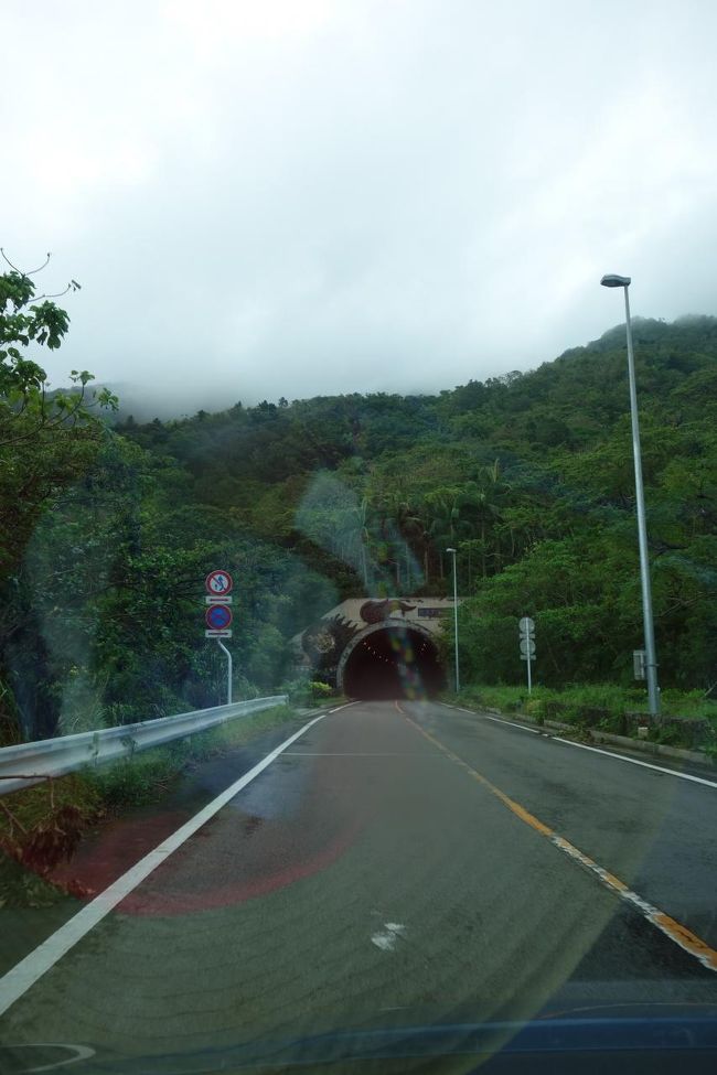 昼からは、昨日通っていない石垣中央の道をドライブ。<br /><br />於茂登トンネル。